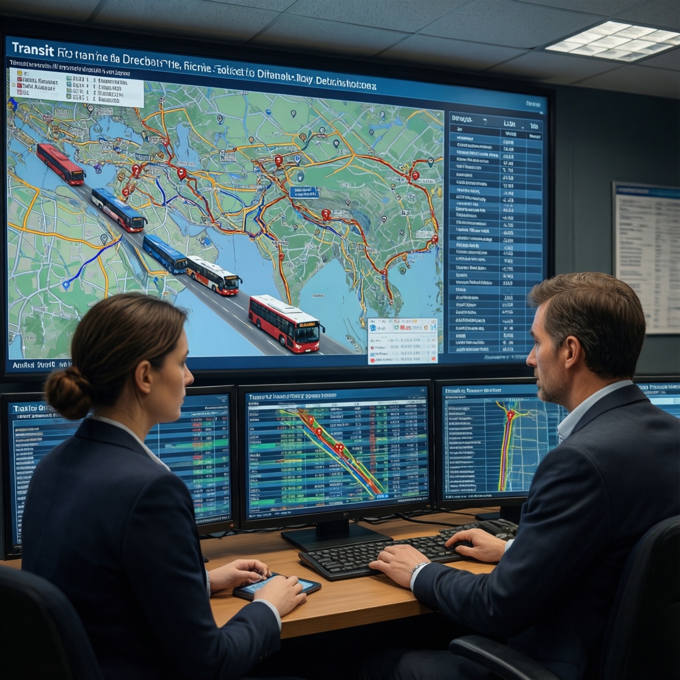 Транспорт и логистика: сбои расписаний общественного транспорта и межмуниципальных маршрутов